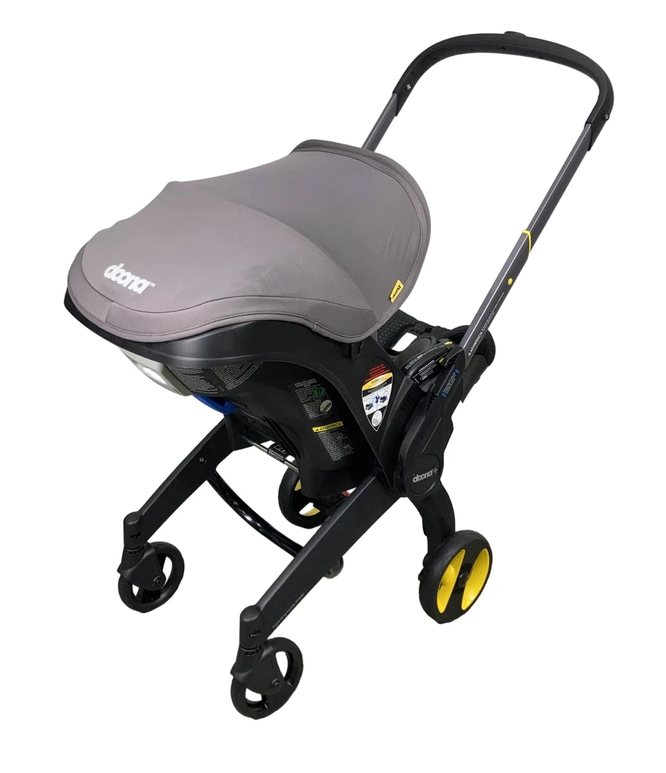 Doona Infant Car Seat & Stroller Combo, Grey Hound, 2023 1 Doona Infant Car Seat & Stroller Combo, Grey Hound, 2023
