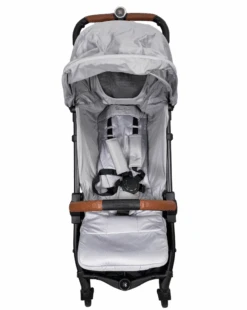 Silver Cross Jet Compact Stroller, 2022, Sterling Silver -Tiny Steps House a12e6544 a16f 40cd 83d2 60a7b7a4c5ce