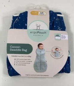 ErgoPouch Cocoon Swaddle Bag, 2.5 TOG, 3-6M, Night Sky