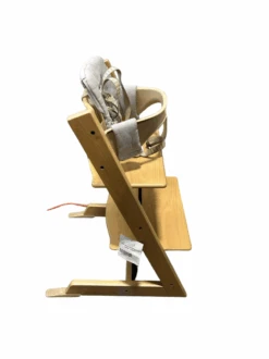 Stokke Tripp Trapp High Chair With Baby Set And Back Cushion, Natural -Tiny Steps House a4696051 4365 4154 9f1a 6bcd1dc1543c