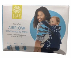 Lillebaby CarryOn Airflow Carrier Toddler Size, Black -Tiny Steps House a5462759 0a54 4308 97fa 21da9cd5587e