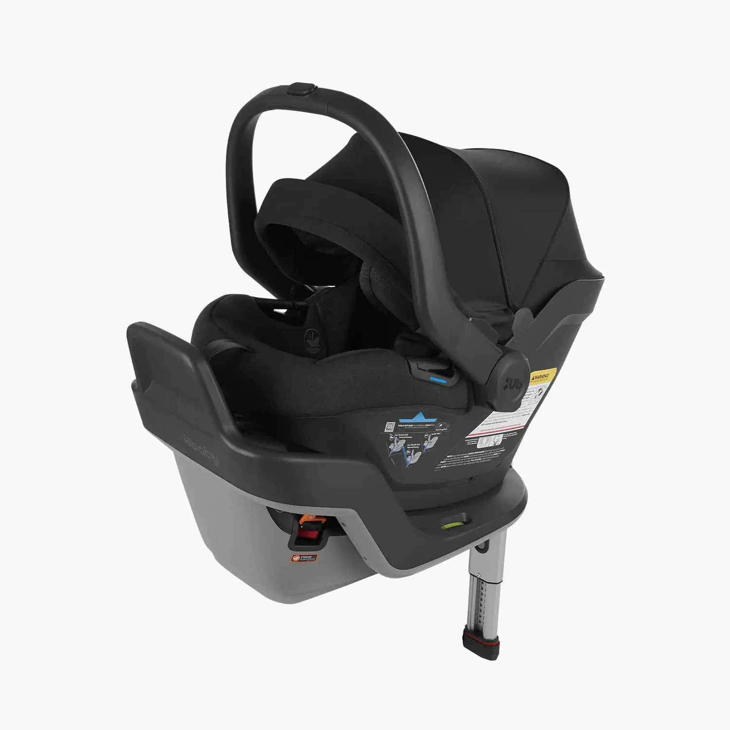 UPPAbaby MESA MAX Infant Car Seat And Base, Jake Charcoal, 2022 10 UPPAbaby MESA MAX Infant Car Seat And Base, Jake Charcoal, 2022 - Image 10