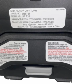 Baby Jogger City Turn Car Seat, Onyx Black, 2022 -Tiny Steps House a731d4d7 9e8e 4604 93f3 7c237d582816