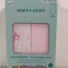 Aden + Anais Easy Swaddle, 2Pk, Twinkling Stars Pink, 0-3 Months