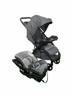 Baby Trend Passport Cargo Travel System, 2023, Grey Bamboo