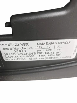 Graco 4Ever DLX 4-in-1 Car Seat, Zagg, 2023 -Tiny Steps House ab63ffce 5c42 41af b3b3 8e72554cd17d