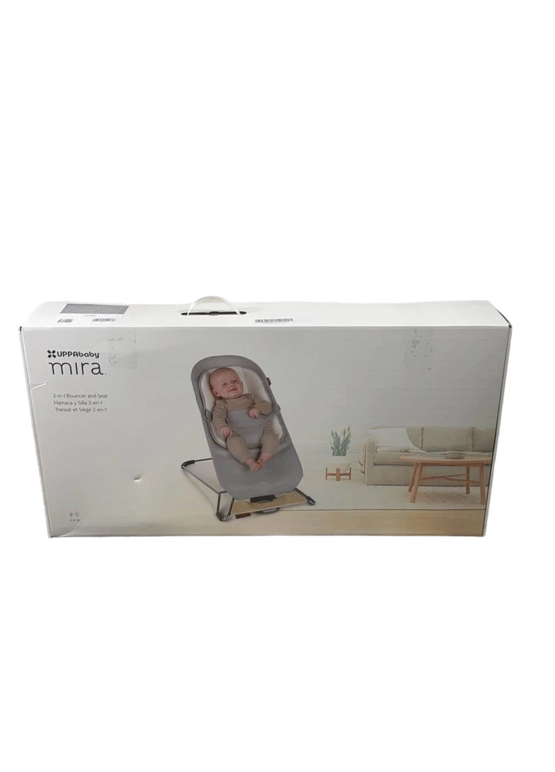 UPPAbaby Mira Bouncer, Stella (Grey Melange) 2 UPPAbaby Mira Bouncer, Stella (Grey Melange) - Image 2