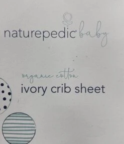 Naturepedic Organic Cotton Crib Sheets, 1-Sheet -Tiny Steps House ae4e266c0b9350ec936074e9e2140d81