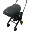 Doona Infant Car Seat & Stroller-Midnight Edition, 2022