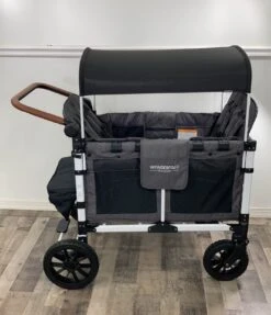 Wonderfold W4S 2.0 Multifunctional Stroller Wagon, Charcoal Grey, White Frame, 2021 12 Wonderfold W4S 2.0 Multifunctional Stroller Wagon, Charcoal Grey, White Frame, 2021 -Tiny Steps House af46f0e42d9132d6d915dcfea2c6730f