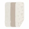 Crane Baby Cotton Muslin Burp Cloth Set, Avery