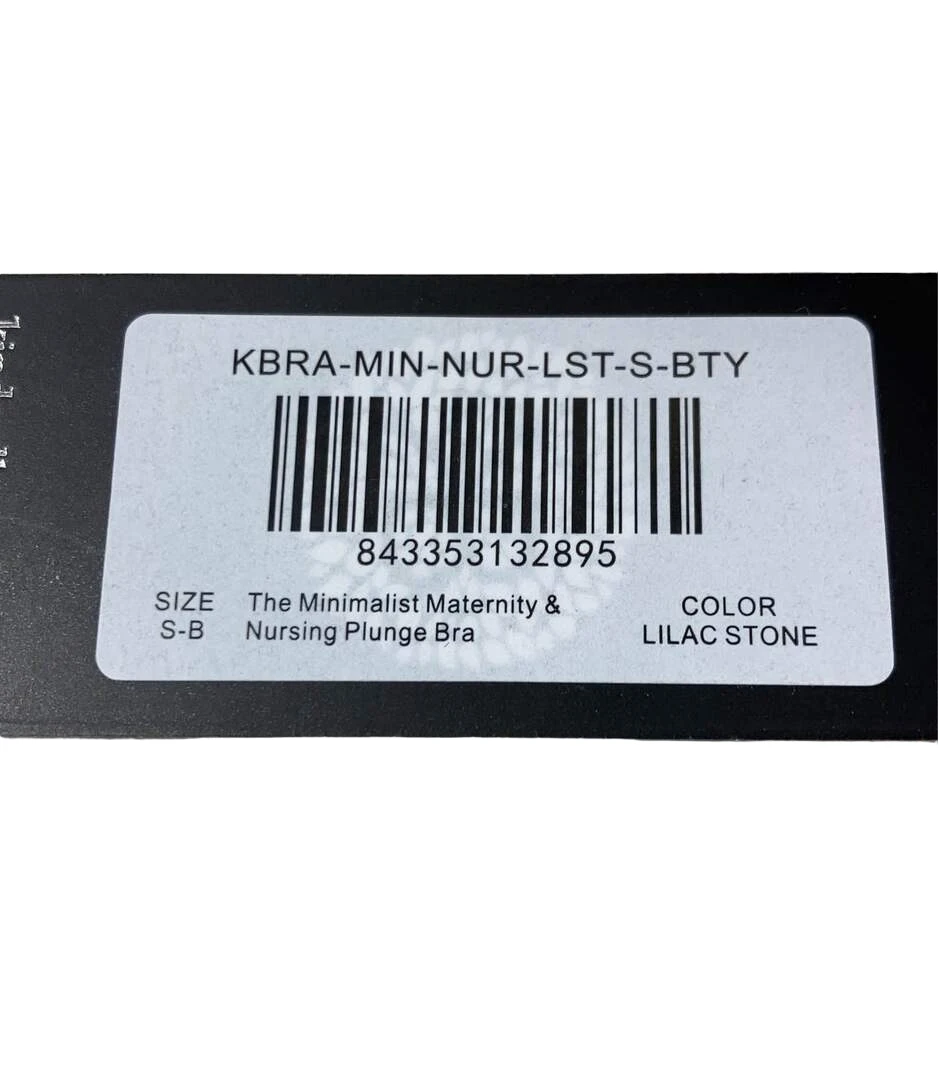 Kindred Bravely Minimalist Hands-free Pumping And Nursing Plunge Bra, Lilac Stone Size S-b 3 Kindred Bravely Minimalist Hands-free Pumping And Nursing Plunge Bra, Lilac Stone Size S-b - Image 3