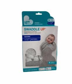 Love To Dream Swaddle UP Original Sleep Sack, Gray, Small