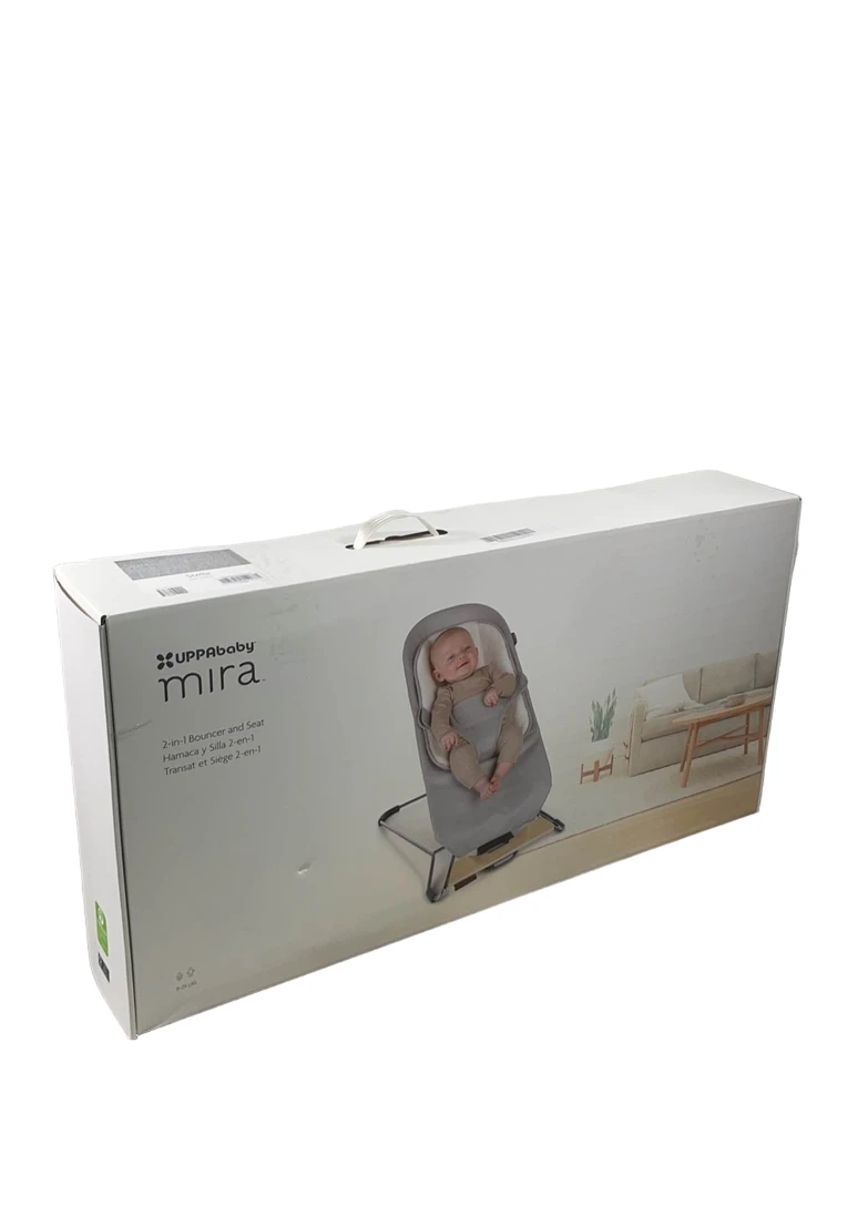 UPPAbaby Mira Bouncer, Stella (Grey Melange) 3 UPPAbaby Mira Bouncer, Stella (Grey Melange) - Image 3