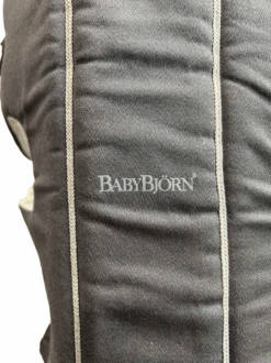 BabyBjorn Original Baby Carrier, Cotton, Dark Gray/Gray -Tiny Steps House bee98f0a f2c4 49a6 bd85 d9863d453845