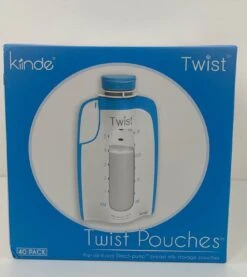 Kiinde Twist Pouches, 6 Oz, 40 Pack