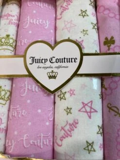 Juicy Couture Receiving Blankets, 4 Pack -Tiny Steps House cdb7633d8deb6c1dd67279e57ca889c1