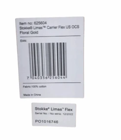 Stokke Limas Flex Carrier, Floral Gold -Tiny Steps House cddf4cbf bc49 49d4 ad79 bafc46acdb5c