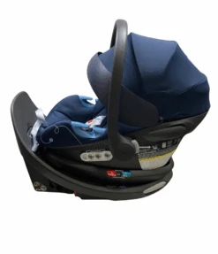 Cybex Aton G Swivel Infant Car Seat And Base, Ocean Blue -Tiny Steps House cefefbf6 e5d4 43b4 b582 398b2ae5a652
