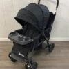 Joovy Caboose Too Graphite Sit And Stand Double Stroller, 2020, Black