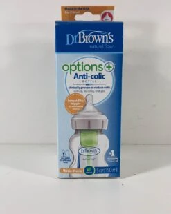 Dr. Brown's Options+ Anti Colic Wide Neck Bottle
