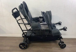 Joovy Big Caboose Stroller, 2021, Graphite -Tiny Steps House d60f9f289eb7fce2c2a5600a1befaec8