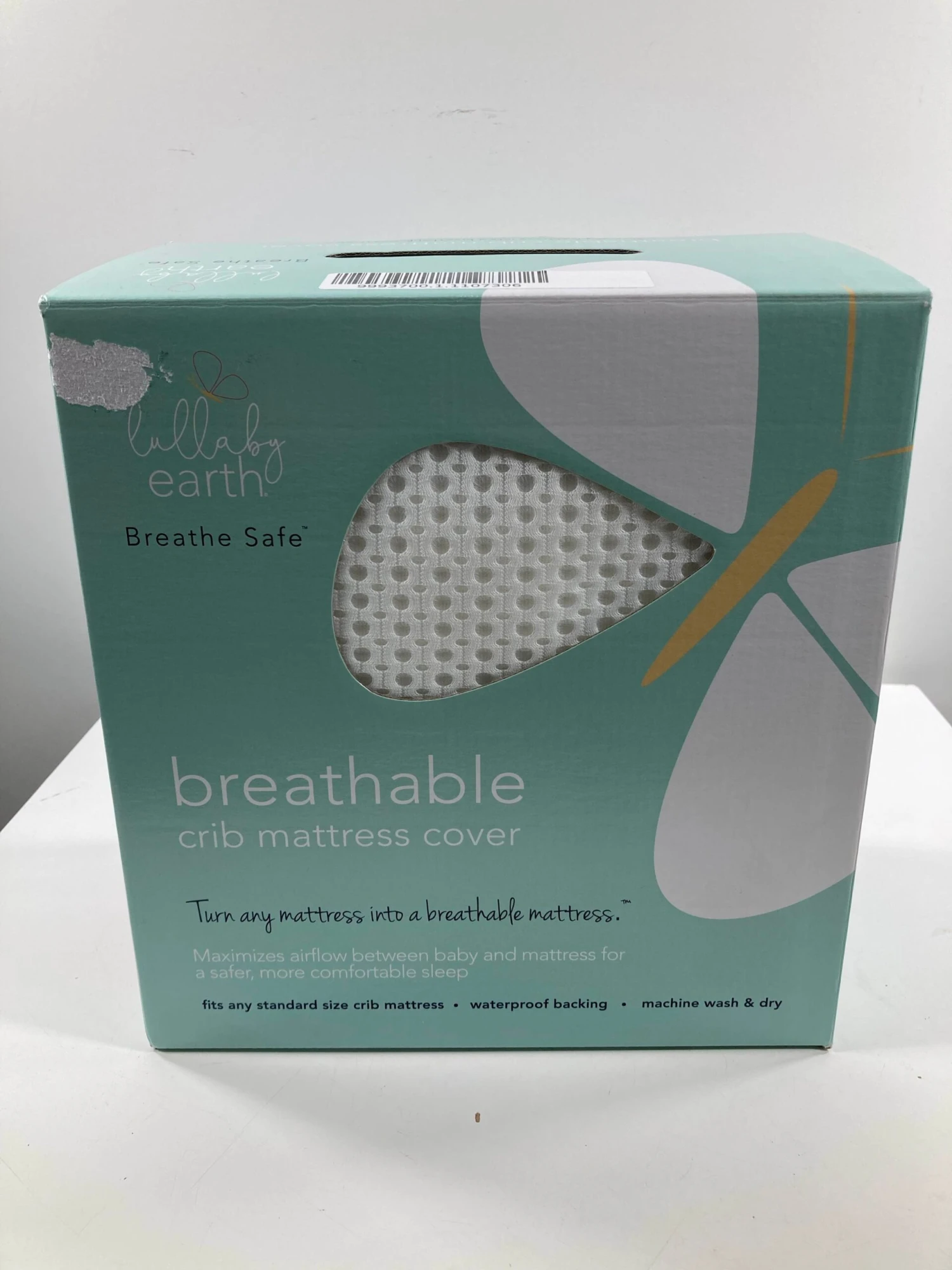 Lullaby Earth Breeze Crib Mattress Pad 2 Lullaby Earth Breeze Crib Mattress Pad - Image 2