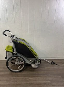 Thule Chariot Cougar 1 Bike Trailer With Jogging Kit, 2015 -Tiny Steps House d94cc80269a4981a872094412797635a