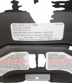 Baby Jogger City Turn Car Seat, 2022, Paloma Greige -Tiny Steps House d9e00fe4 74b3 4560 b506 1d576bef515c