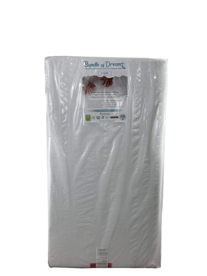 Bundle Of Dreams Classic Crib And Toddler Mattress 1 Bundle Of Dreams Classic Crib And Toddler Mattress