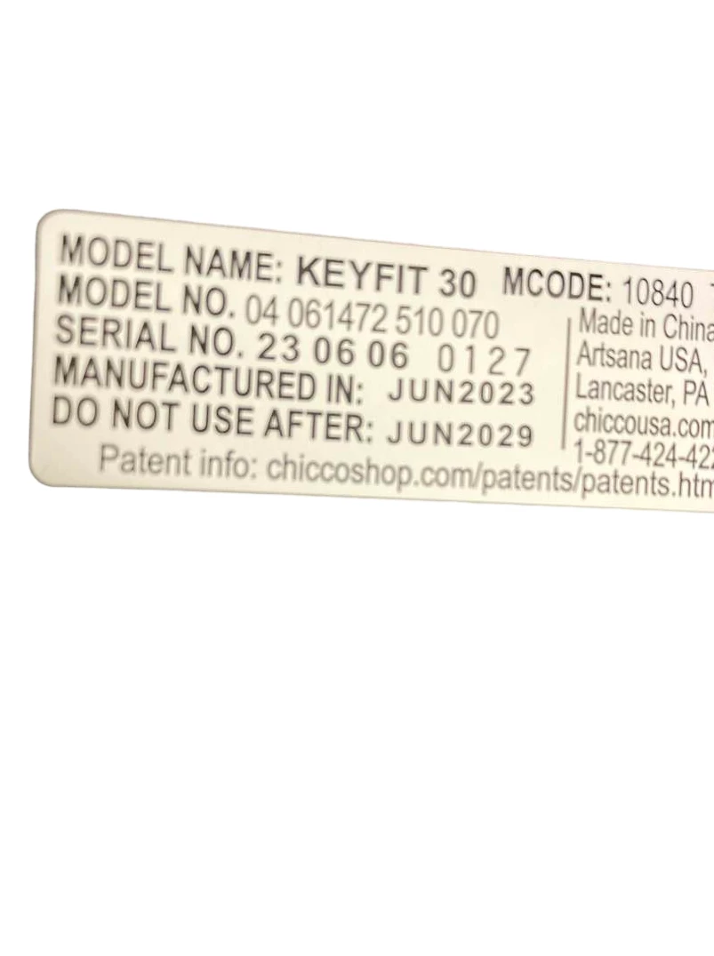 Chicco KeyFit 30 Infant Car Seat, 2023, Nottingham 8 Chicco KeyFit 30 Infant Car Seat, 2023, Nottingham - Image 8