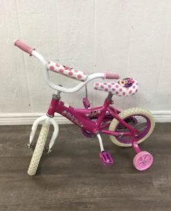 Huffy Minnie Mouse 12” Bike With Training Wheels