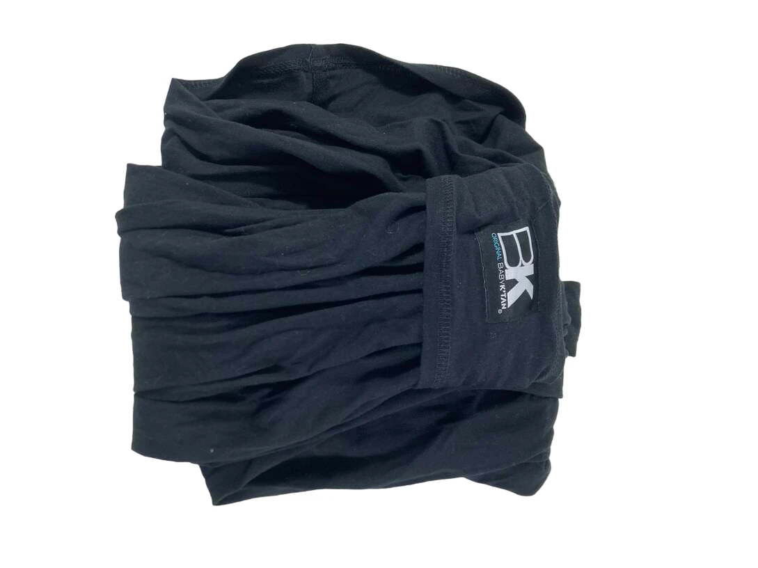 Baby K'tan Baby Carrier, X-Small, Black 2 Baby K'tan Baby Carrier, X-Small, Black - Image 2