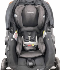 Evenflo Gold Shyft Dual Ride Infant Car Seat Stroller Combo, 2023, Onyx Black -Tiny Steps House e21879ba 35fe 4122 968f f32712c1381a