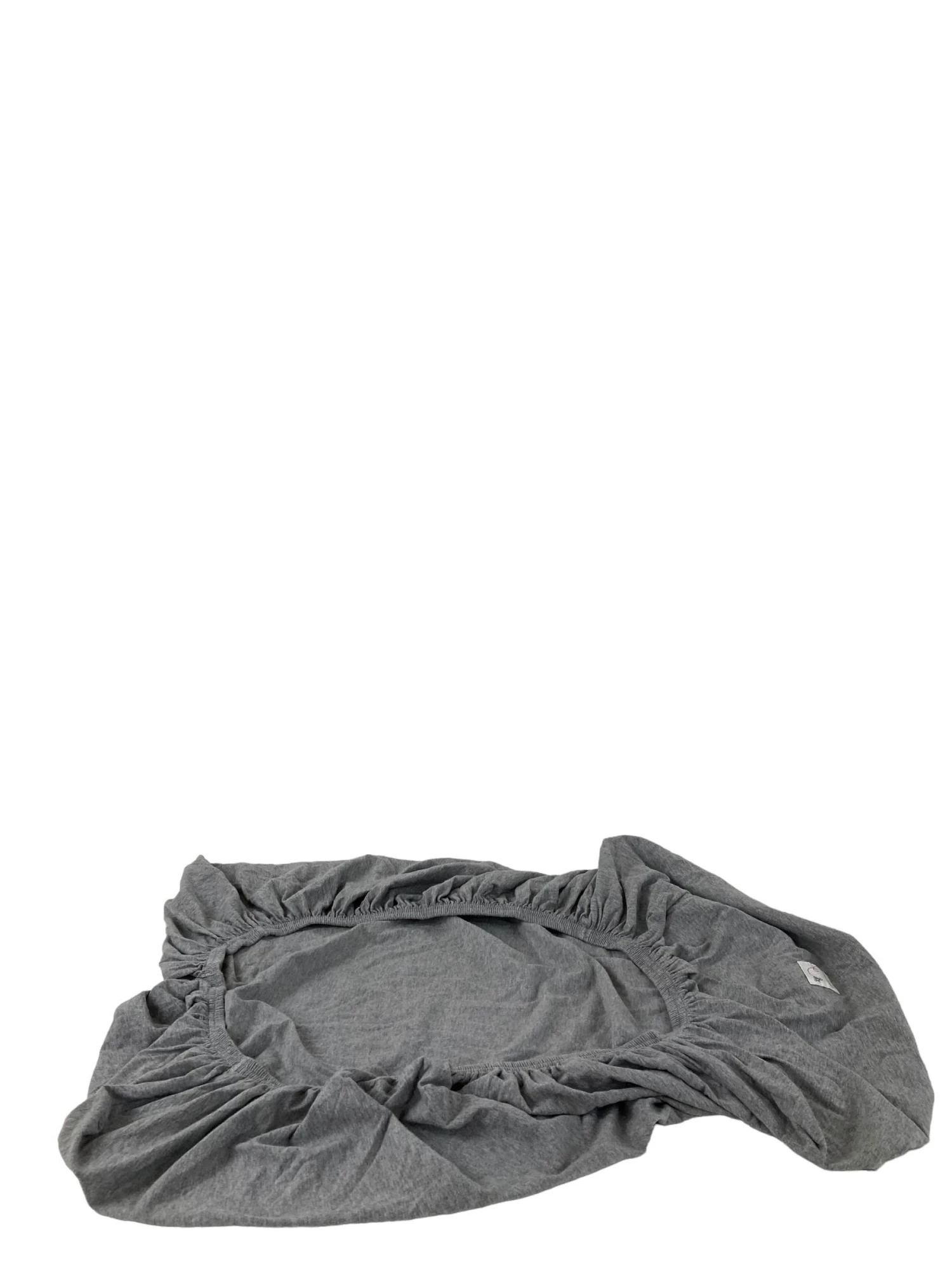 Burt's Bees Baby Crib Sheet, Heather Grey 3 Burt's Bees Baby Crib Sheet, Heather Grey - Image 3