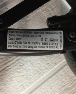 Baby Trend Sit N Stand Ultra Tandem Stroller, 2020 -Tiny Steps House e51ccd694fbce05b7a59b749a0c86b48