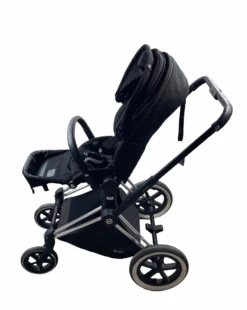 Cybex PRIAM Stroller, Chrome With Black Details, Stardust Black -Tiny Steps House e808ad7c be37 40a1 a541 9f47f3eeb957