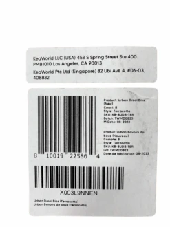 KeaBabies Drool Bibs, Terracotta -Tiny Steps House e82b5e48 cb40 4a93 b477 e196af685ce5