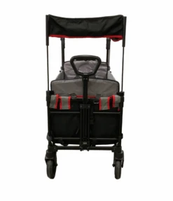 Wonderfold X2 Push + Pull Double Stroller Wagon, 2021, Black -Tiny Steps House e9e38e6a 85e8 49c0 9f71 84ae4cc6ac52