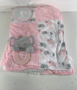 Modern Baby Activity Blanket, Pink