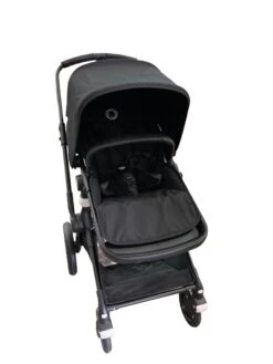 Bugaboo Lynx Stroller, 2022, Black Aluminum, Black