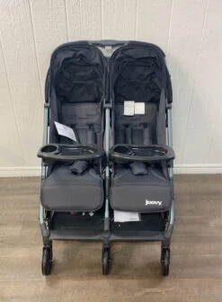 Joovy Kooper X2 Double Stroller, Forged Iron, 2021 -Tiny Steps House ee1393bedb90bf8adfd36448116225fa