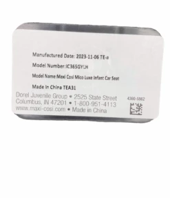 Maxi-Cosi Mico Luxe Infant Car Seat, Stone Glow, 2023 -Tiny Steps House ee744cb0 609b 4bfe 8201 4be153fca681