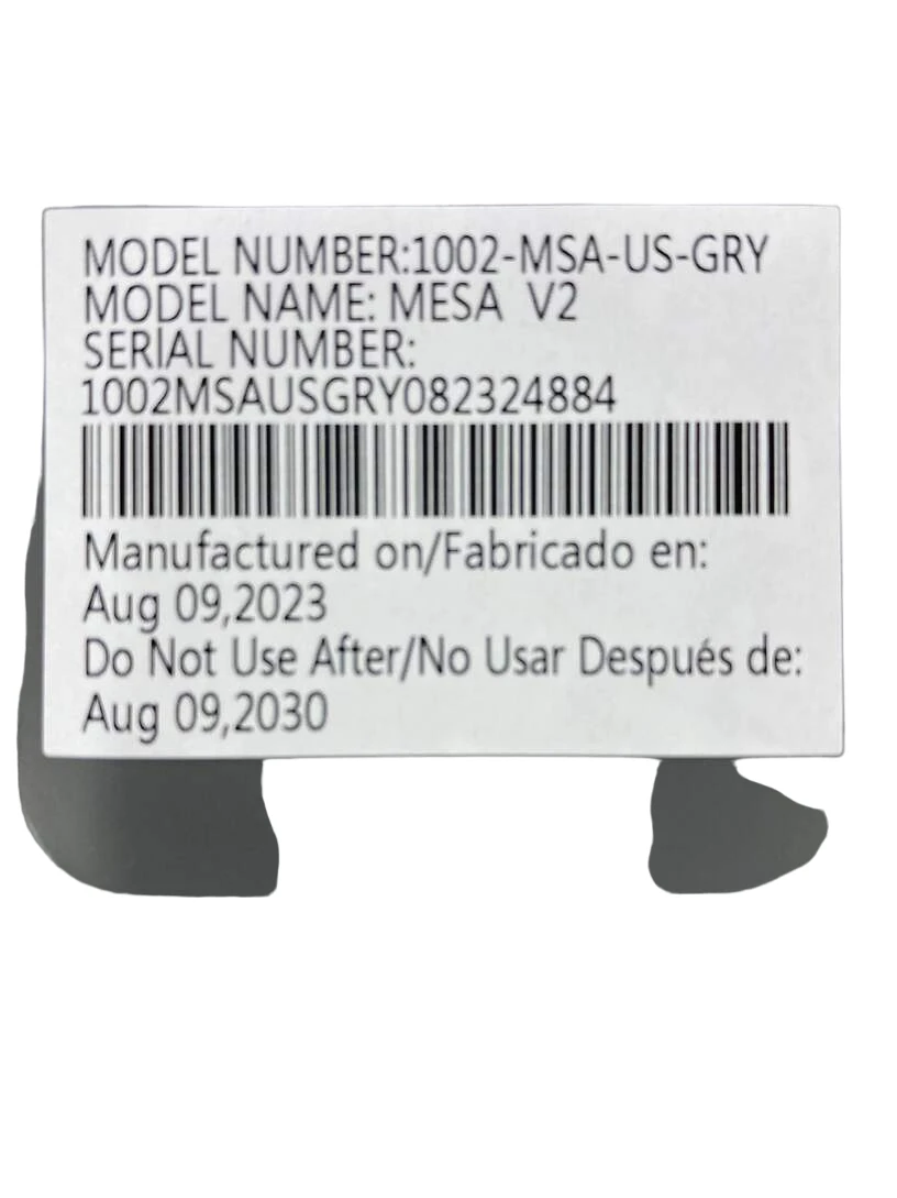UPPAbaby MESA V2 Infant Car Seat, 2023, Greyson (Charcoal Melange Merino Wool) 8 UPPAbaby MESA V2 Infant Car Seat, 2023, Greyson (Charcoal Melange Merino Wool) - Image 8