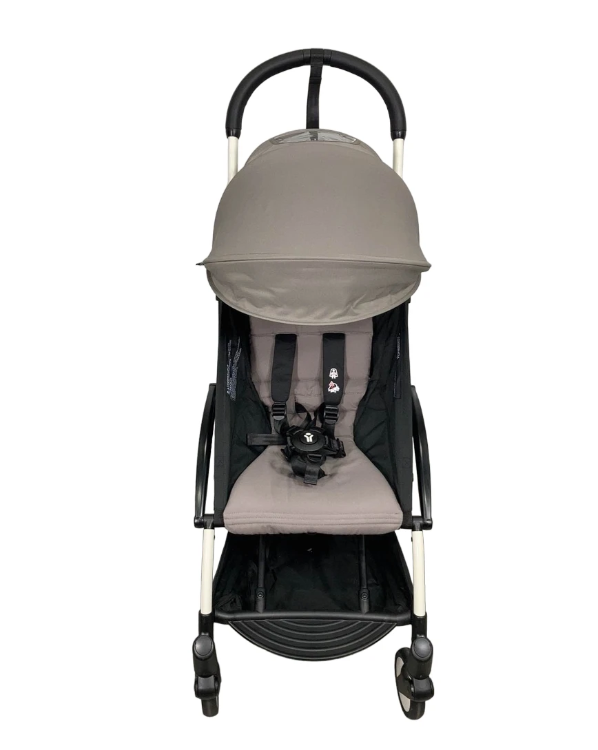 Babyzen YOYO2 Complete Stroller, 2022, White With Grey 6 Babyzen YOYO2 Complete Stroller, 2022, White With Grey - Image 6