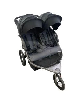 Joovy Zoom X2 Double Jogging Stroller, Forged Iron, 2021