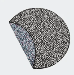 Etta Loves Reversible Sensory Playmat, Animal Print