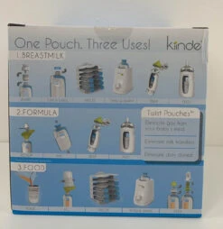 Kiinde Twist Pouches, 6 Oz, 40 Pack -Tiny Steps House f444383fe34225db33ffdb9b2f2856d1