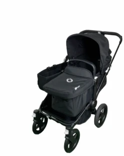 Bugaboo Donkey 5 Stroller Mono, 2023, Midnight Black, Black