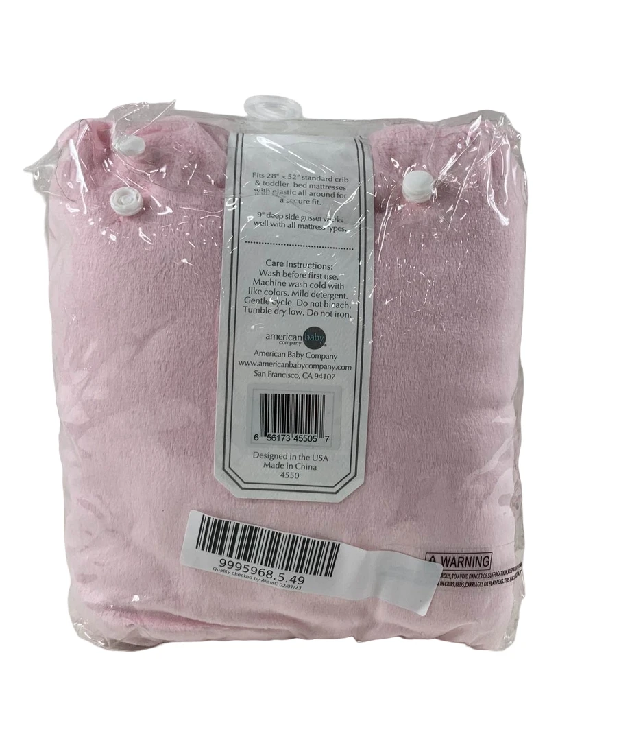 American Baby Crib Sheet 2 American Baby Crib Sheet - Image 2